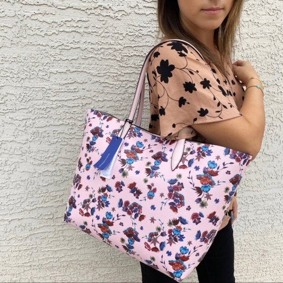 Rebecca Minkoff Handbags - Rebecca Minkoff Heather Floral Large Tote